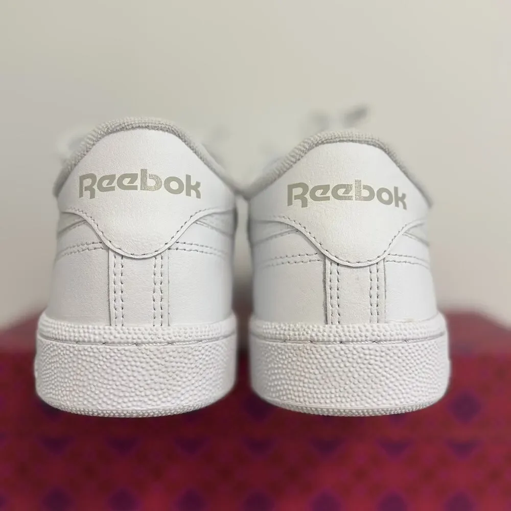 Size 8 - Reebok Club C 85 White Light Grey Women’s Size 8 Vintage Reebok